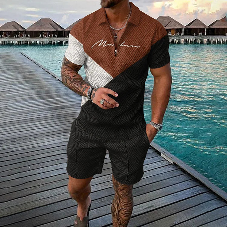 Vanguard Polo Shirt And Shorts Co-Ord · Oliver Bradley