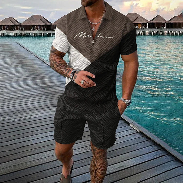 Vanguard Polo Shirt And Shorts Co-Ord · Oliver Bradley