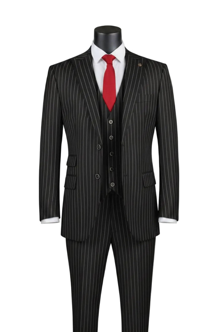 Vincent Pinstripe Suit · Oliver Bradley