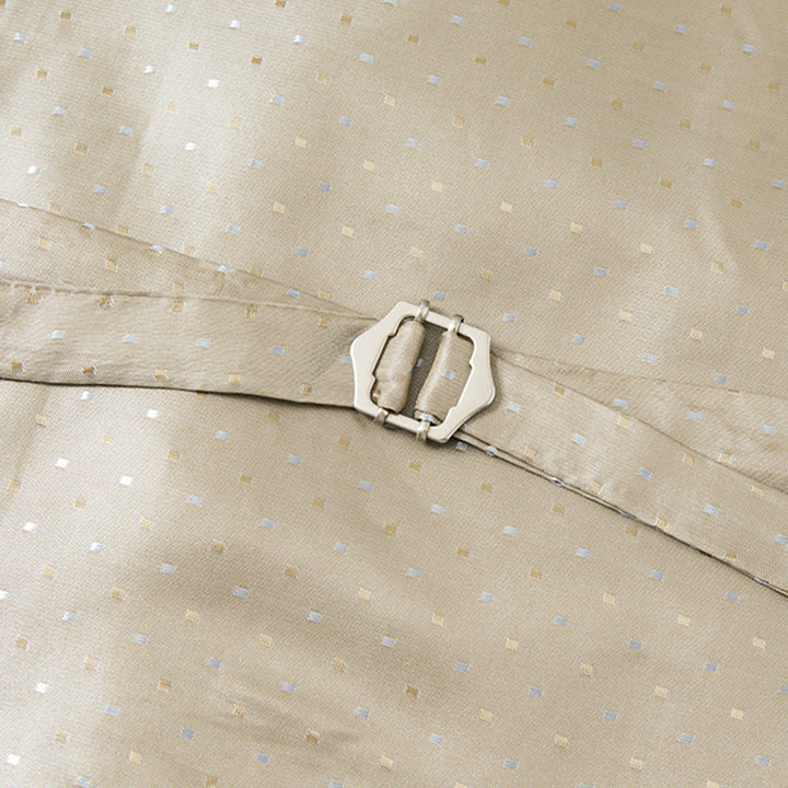 Vintage Champagne Gold Damask Tuxedo (3-Piece) · Oliver Bradley