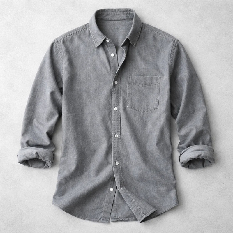 VINTAGE COTTON SHIRT FOR MEN · Oliver Bradley