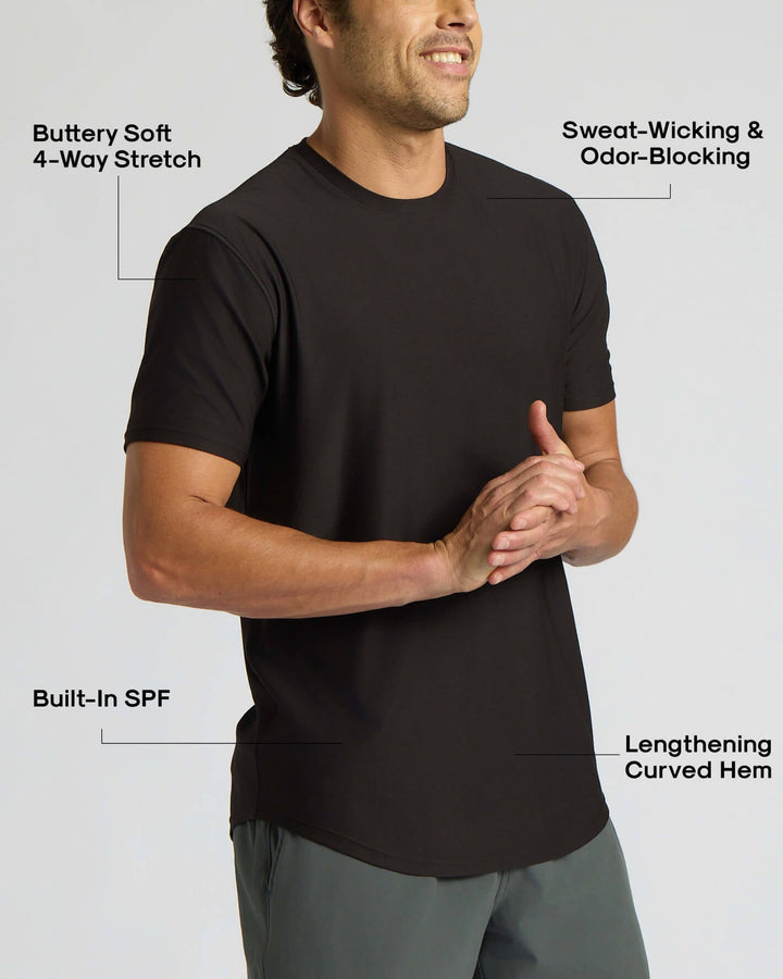 Wesley Crewneck T-Shirt · Oliver Bradley
