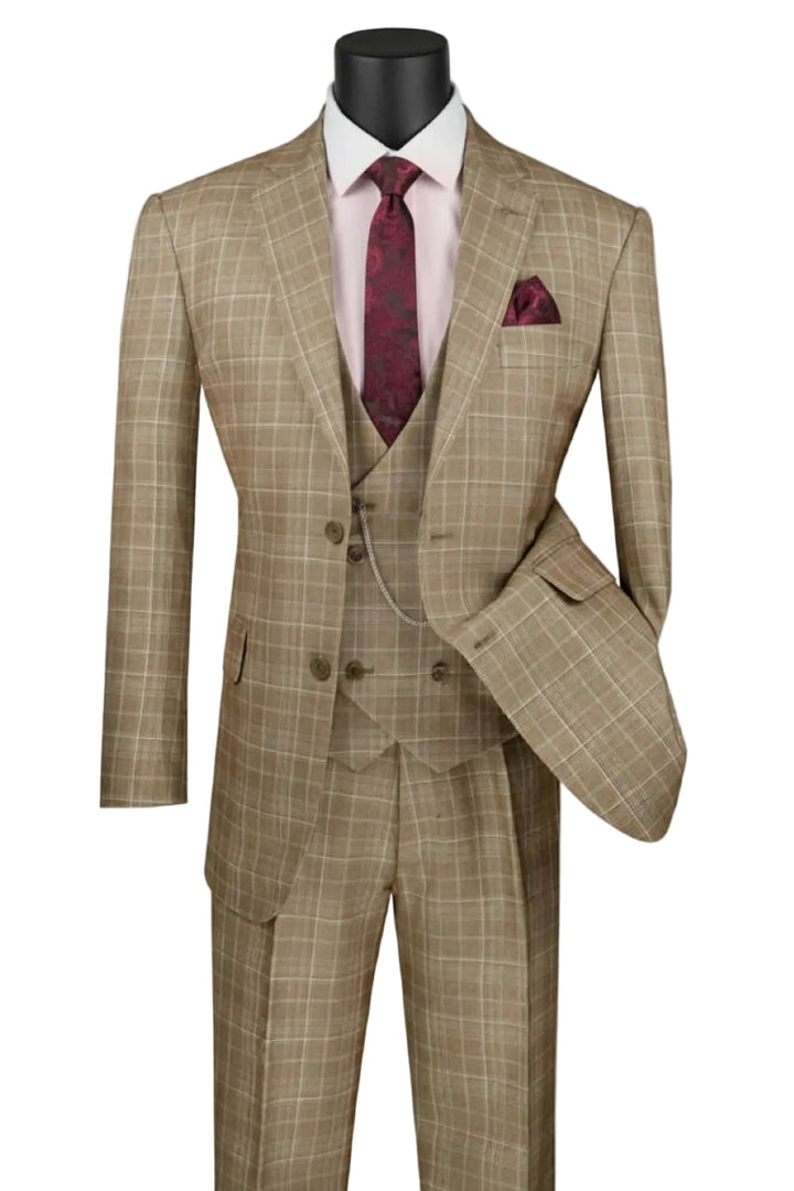 Wesley Plaid Suit · Oliver Bradley