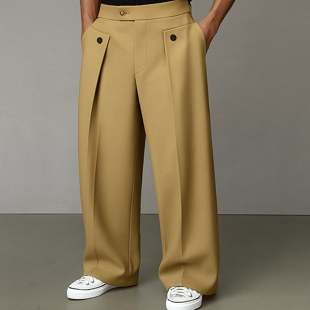 WIDE-LEG TROUSERS FOR MEN · Oliver Bradley