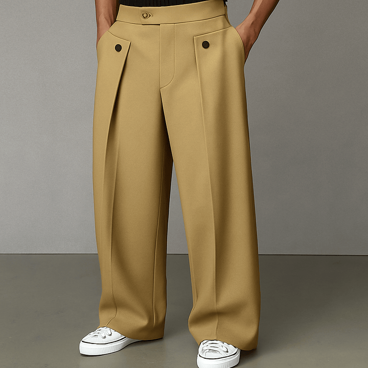 WIDE-LEG TROUSERS FOR MEN · Oliver Bradley
