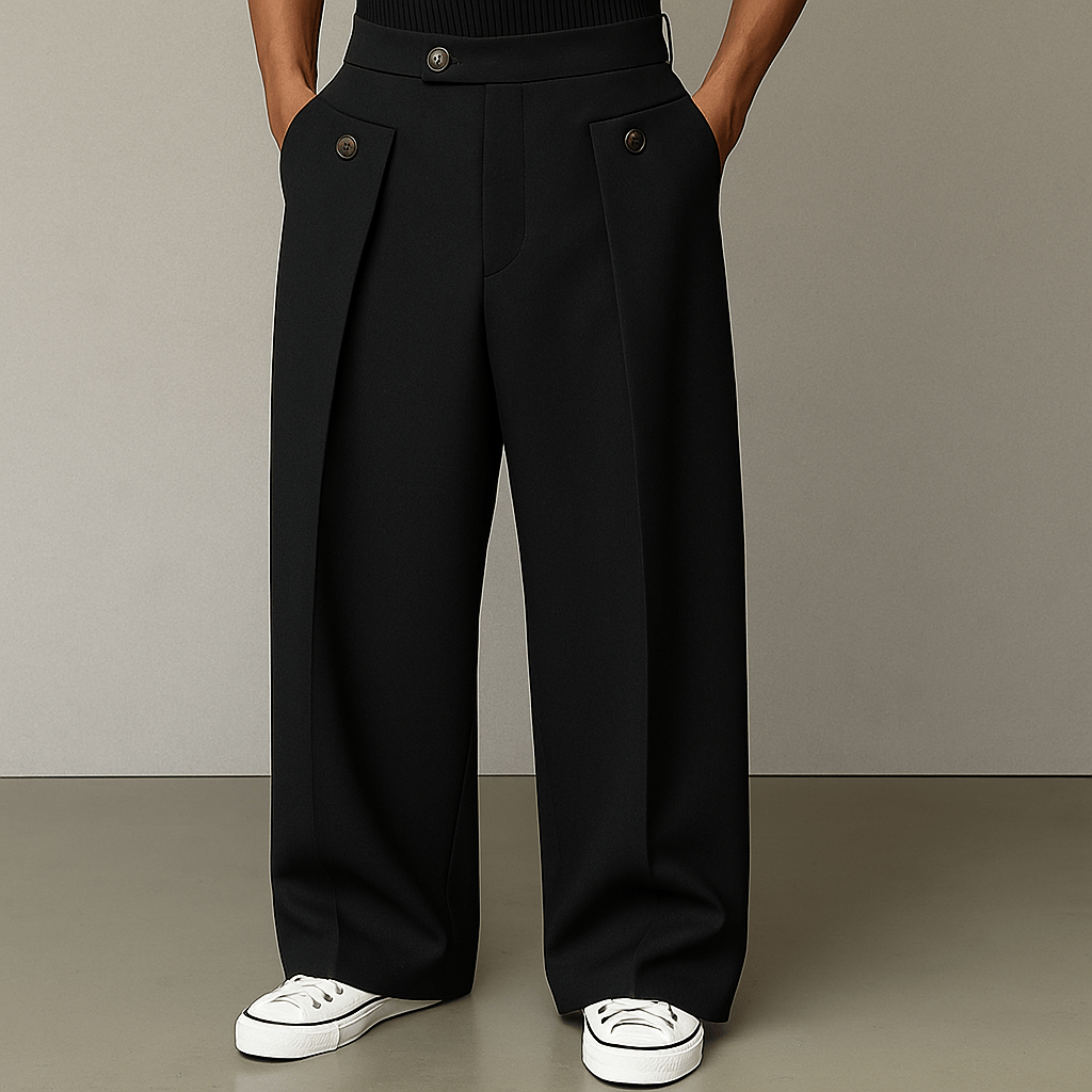 WIDE-LEG TROUSERS FOR MEN · Oliver Bradley