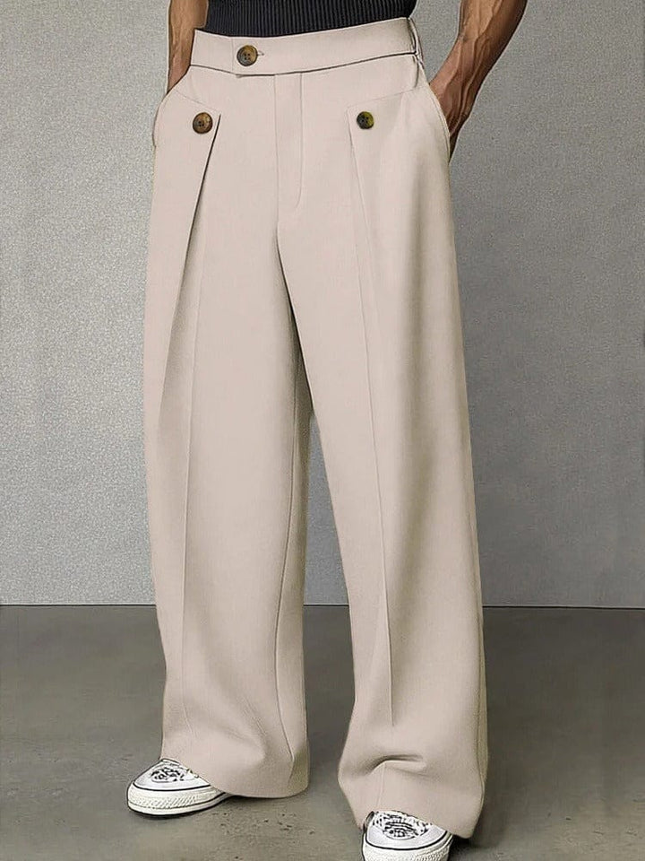 WIDE-LEG TROUSERS FOR MEN · Oliver Bradley