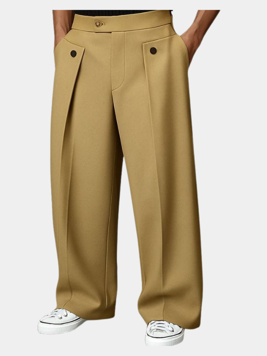 WIDE-LEG TROUSERS FOR MEN · Oliver Bradley