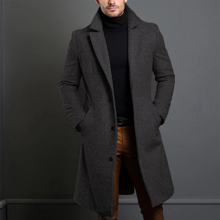 William Manteau en Laine pour Homme – Coupe Classique avec Tissu Chaud et Durable & Design Intemporel