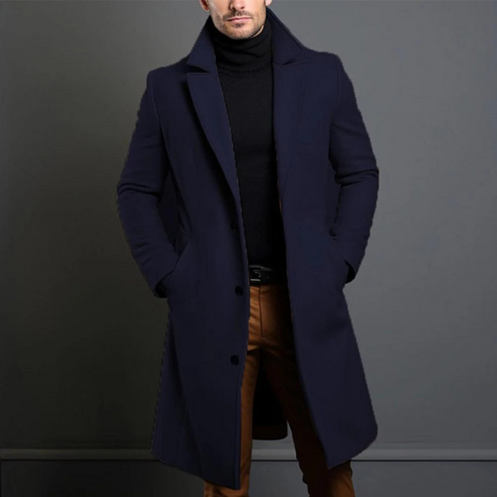 William Manteau en Laine pour Homme – Coupe Classique avec Tissu Chaud et Durable & Design Intemporel