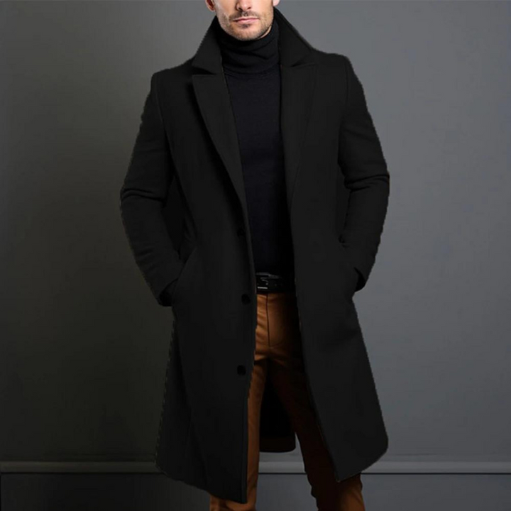 William Manteau en Laine pour Homme – Coupe Classique avec Tissu Chaud et Durable & Design Intemporel