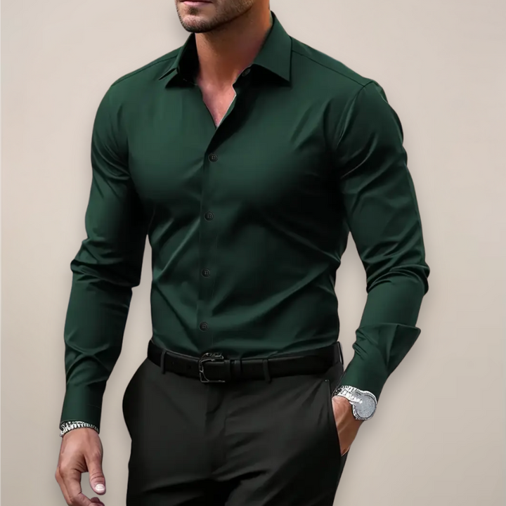 William | Men’s Long Sleeve Smart Style Shirt · Oliver Bradley