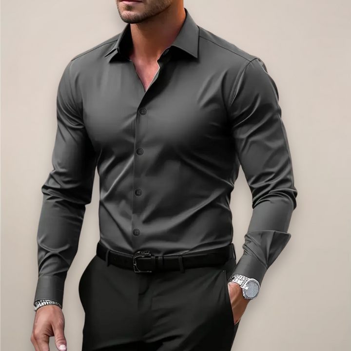 William | Men’s Long Sleeve Smart Style Shirt · Oliver Bradley