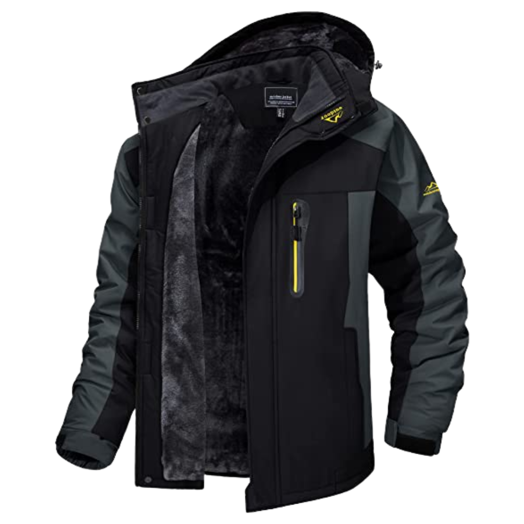 Windbreaker Jacke | Warm und wasserdicht für Outdoor-Aktivitäten · Oliver Bradley