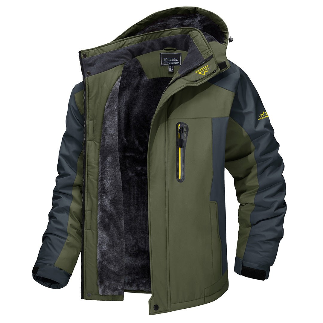 Windbreaker Jacke | Warm und wasserdicht für Outdoor-Aktivitäten · Oliver Bradley
