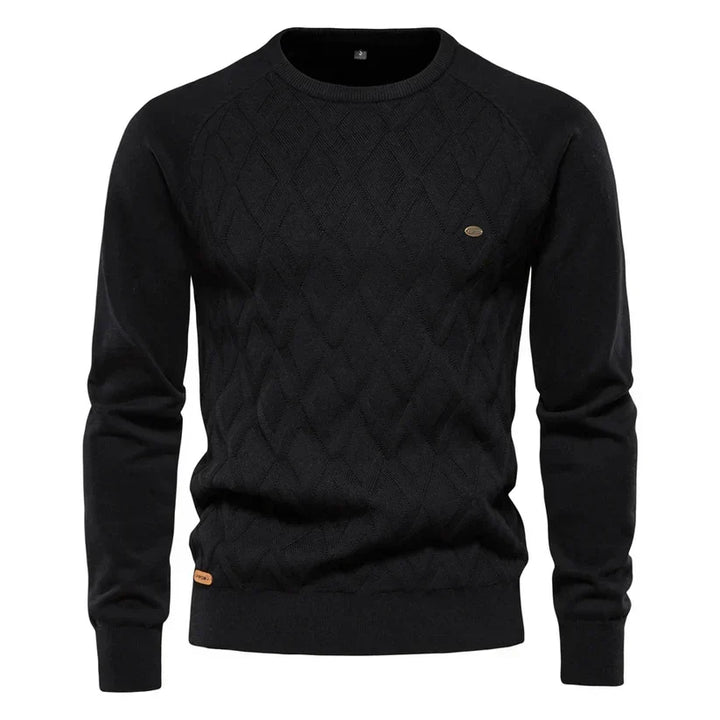 Zethar Pull Homme – Pull Tricoté Élégant & Chaud à Col Rond pour l’Hiver · Oliver Bradley
